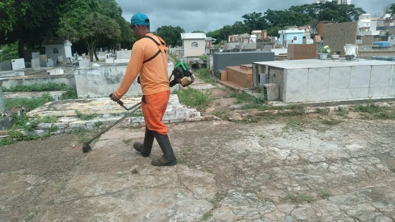 Após a data, serão permitidas apenas lavagem de sepulturas e polimento de peças de bronze.
