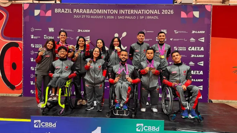 Atletas encerraram a competição com três ouros, três pratas e nove bronzes.