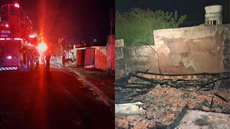 Chamas foram controladas por volta das 20h.