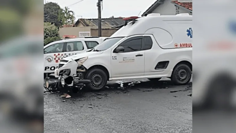 Condutor da moto não tinha habilitação.
